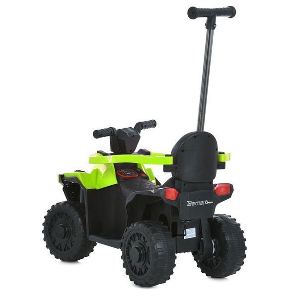 Детский квадроцикл-толокар 3в1 с пультом управления Bambi Racer M 6123EBLR-5 салатовый