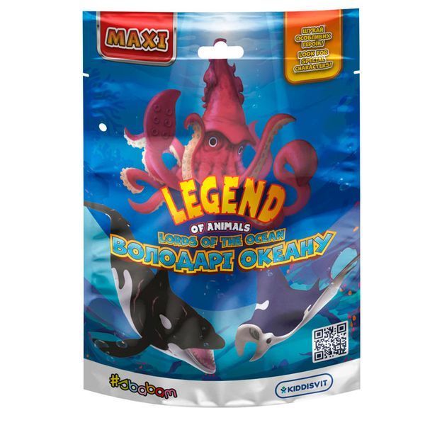 Стретч-іграшка Володарі океану Legend of Animals Maxi 168/CN23, 10 видів 193603 фото &mdash; Кузя
