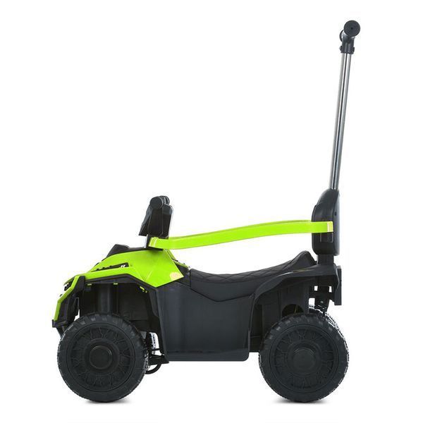 Детский квадроцикл-толокар 3в1 с пультом управления Bambi Racer M 6123EBLR-5 салатовый