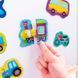Детские магнитные пазлы Транспорт 6 картинок Vladi Toys VT1733-02 192337 фото 4 &mdash; Кузя