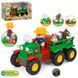 Музыкальная игрушка Трактор Limo Toy M 6303 с прицепом и фигурками животных укр 191459 фото 1 &mdash; Кузя