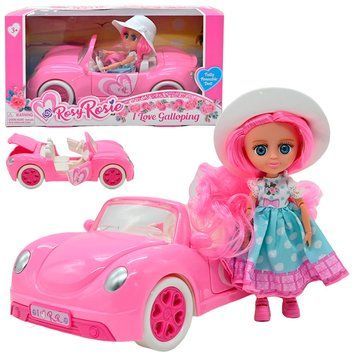 Игровой набор "Кукла в машинке" RR010 180059 фото &mdash; Кузя
