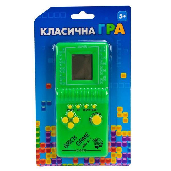 Електронна гра Тетріс 725-60 Brick Game, 4 кольори 192350 фото &mdash; Кузя