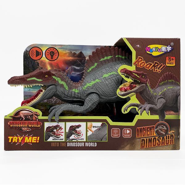 Игрушка "Динозавр" с подсветкой и звуком NY 082 A 164451 фото &mdash; Кузя