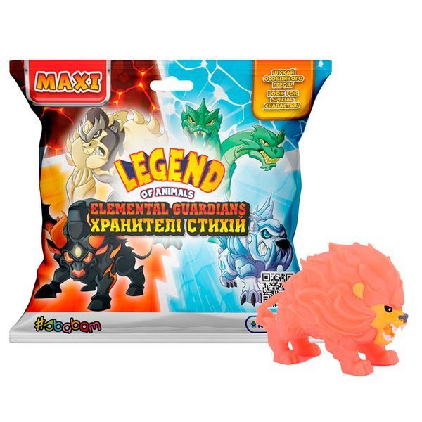 Стретч-іграшка Хранителі стихій Legend of Animals Maxi 162/CN23, 7 видів 193602 фото &mdash; Кузя