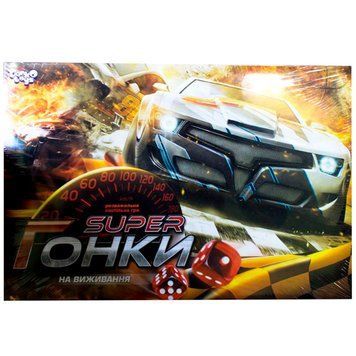 Дитяча настільна гра-ходилка "Перегони на виживання" мал. Danko Toys 175249 фото &mdash; Кузя