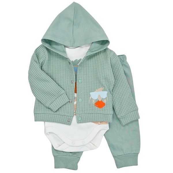 Костюм для хлопчика трикотажний 56-68 (0-6 місяців) арт 3244 2 кольори 186370 фото &mdash; Кузя