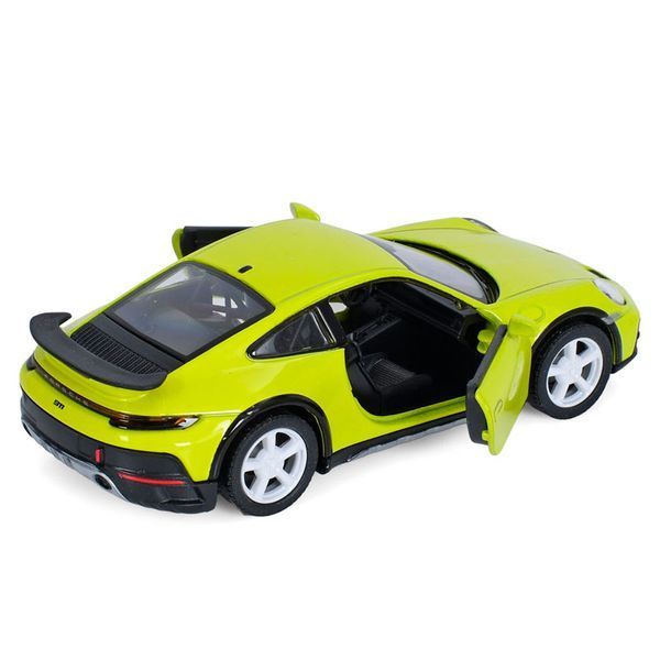 Металева інерційна машинка Kinsmart Porsche 911 Rallye КT 5467 W, 4 цвета 191522 фото &mdash; Кузя