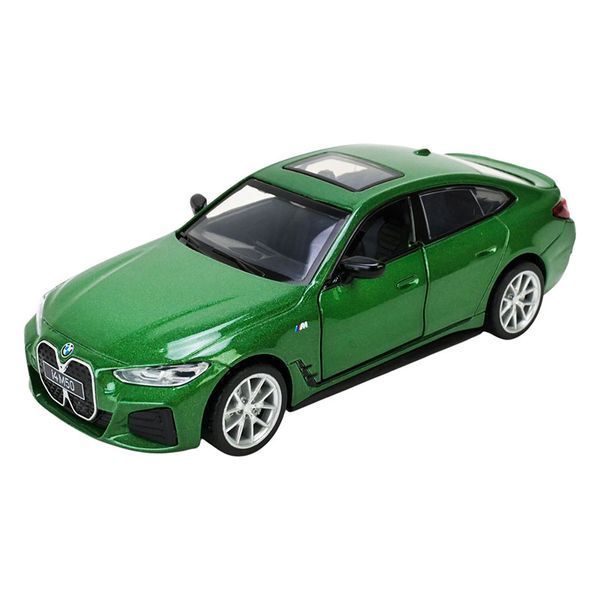 Машинка BMW I4 M50 із зарядною станцією Автопром 68714, 3 кольори 186830 фото &mdash; Кузя