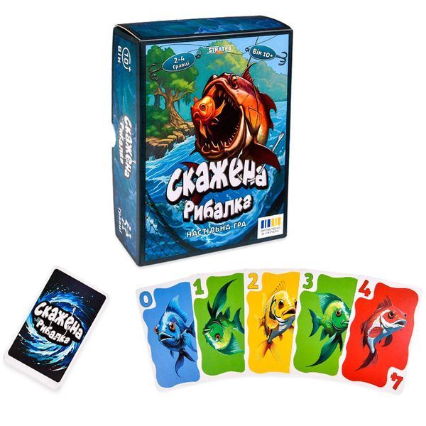 Настольная игра Стратег Бешеная рыбалка 30845 укр 185774 фото &mdash; Кузя