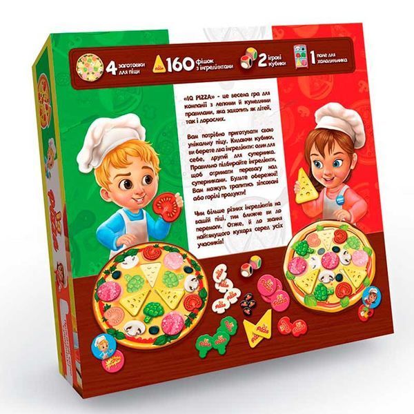 Настільна гра "IQ Pizza" G-IP-01U 135655 фото &mdash; Кузя