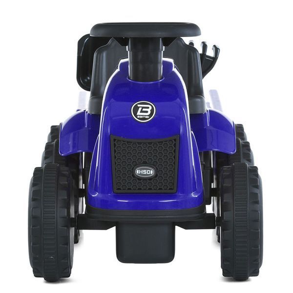 Каталка-толокар трактор Bambi Racer M 6154-4 з причепом та ігровим набором, синій 190359 фото &mdash; Кузя