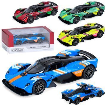 Металева інерційна машинка Kinsmart Aston Martin Valkyrie КT 5470 WF, 4 кольори 191523 фото &mdash; Кузя