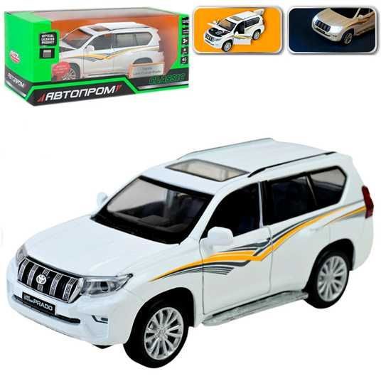 Купить Автомодель машинка Land Cruiser Prado Автопром с подсветкой