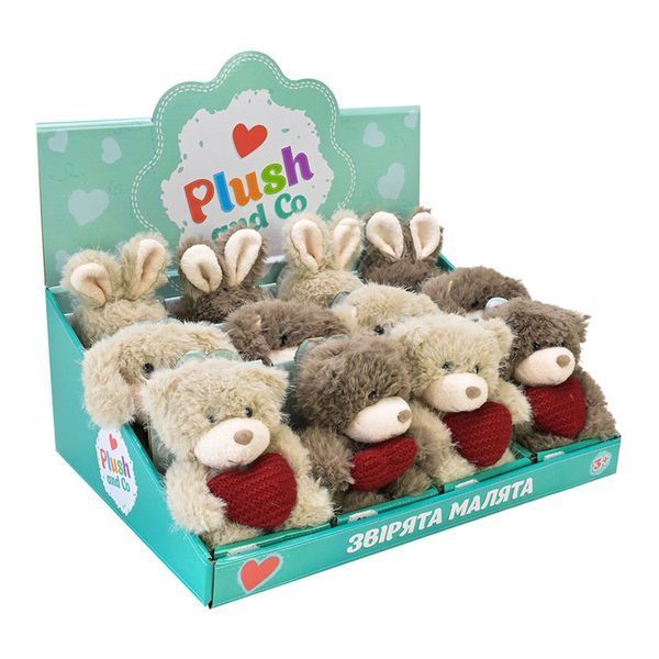 М'яка іграшка Звірята-малята Plush and Co 13 см PLC25013, 6 видів 187390 фото &mdash; Кузя