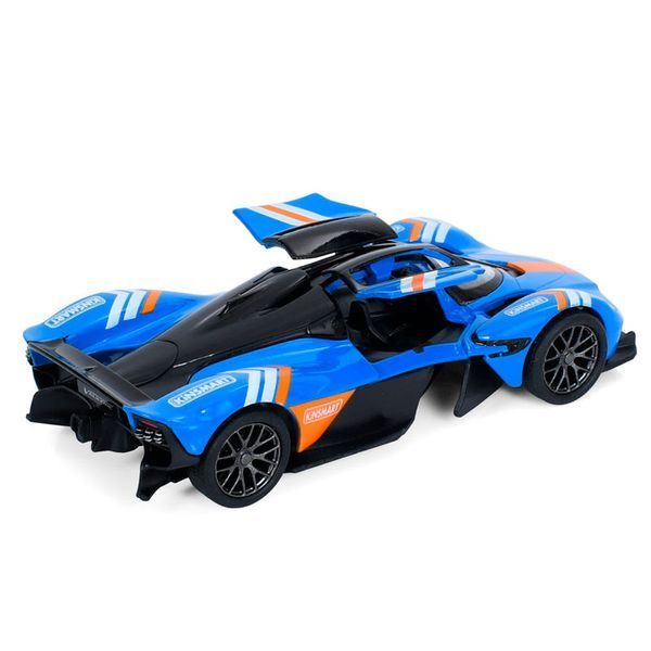 Металлическая инерционная машинка Kinsmart Aston Martin Valkyrie КT 5470 WF, 4 цвета 191523 фото &mdash; Кузя