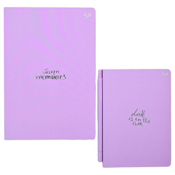 Набір блокнотів з гелевою ручкою А5 В6 Profiplan Title note violet, 64 арк 182419 фото &mdash; Кузя