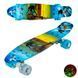 Скейт Пенни Борд (Penny Board) со светящимися колесами PU, d=6см F 3270 Best Board 130366 фото 1 &mdash; Кузя
