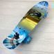 Скейт Пенни Борд (Penny Board) со светящимися колесами PU, d=6см F 3270 Best Board 130366 фото 3 &mdash; Кузя