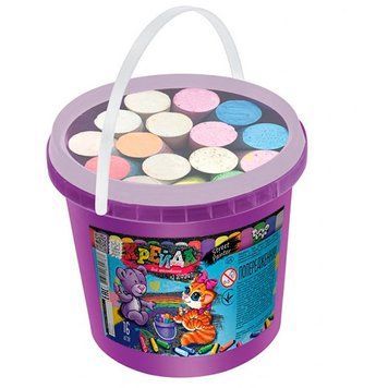 Набор цветных мелков в ведре Danko Toys MEL0301U, 16 шт. 118902 фото &mdash; Кузя