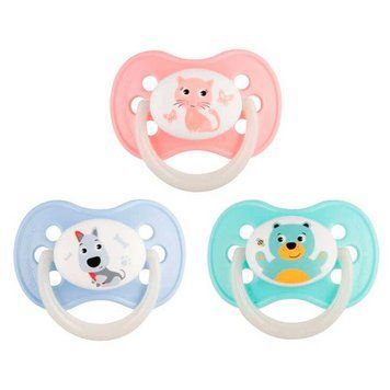 Пустышка латексная круглая Canpol babies Animals 0-6 мес, 22/593 103482 фото &mdash; Кузя