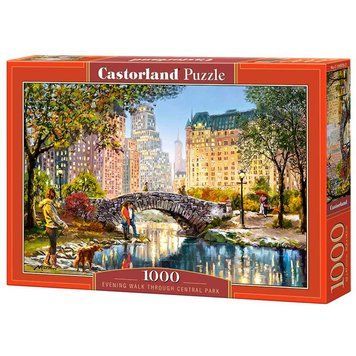 Пазлы Castorland 104376 "Вечірня прогулянка парком" 1000 элементов 126984 фото &mdash; Кузя