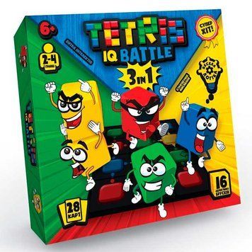Настільна гра "Tetris IQ Battle" 3в1 Danko Toys 134906 фото &mdash; Кузя