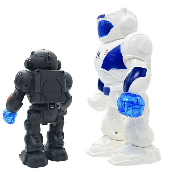 Інтерактивний робот Robot Warrior 8828 з рухом, підсвічуванням та звуком, 2 кольори 193444 фото &mdash; Кузя