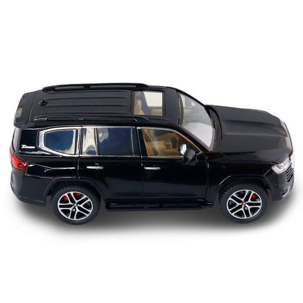 Колекційна автомодель Toyota Land Cruiser 1:24 TechnoDrive KM08222 чорна 193631 фото &mdash; Кузя