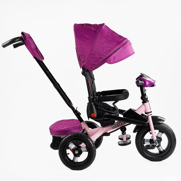 Триколісний велосипед Best Trike 6088F-736-07 з пультом поворотним сидінням та надувними колесами 191017 фото &mdash; Кузя