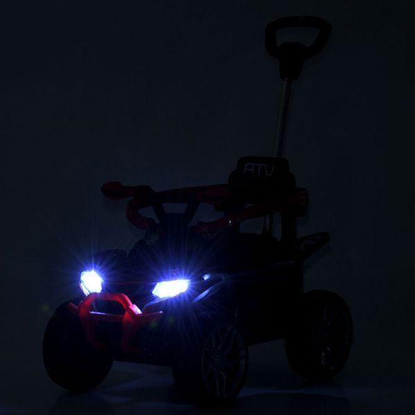 Квадроцикл-толокар Bambi Racer M 6221EBLR-6 з батьківською ручкою та пультом керування