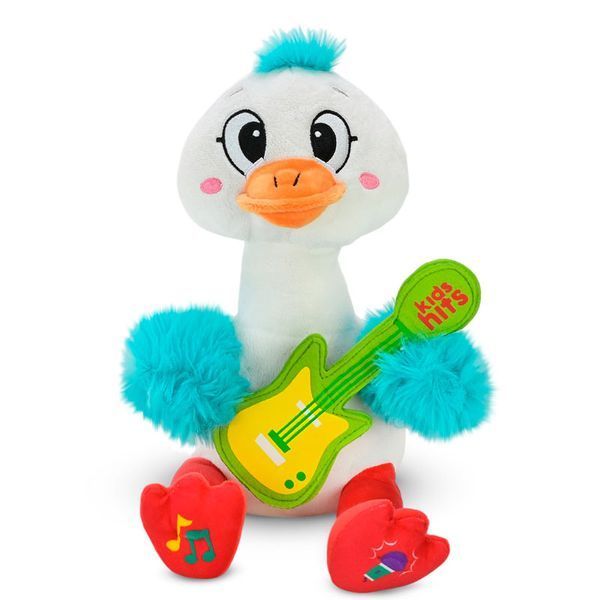 Інтерактивна м'яка іграшка Гусак Kids Hits Disco Pals KH88/002 з підсвічуванням та повтором голосу 196275 фото &mdash; Кузя