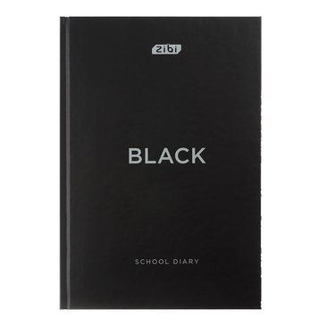 Школьный дневник ZiBi Black 13760-01 B5 40 листов в твердой матовой обложке 193716 фото &mdash; Кузя