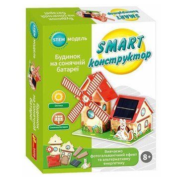 SMART-конструктор Будинок на сонячній батареї STEM-модель Ranok Creative 10100701У 192798 фото &mdash; Кузя