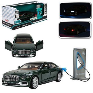 Машинка Bentley Flying Spur Hybrid із зарядною станцією Автопром 68718 186839 фото &mdash; Кузя