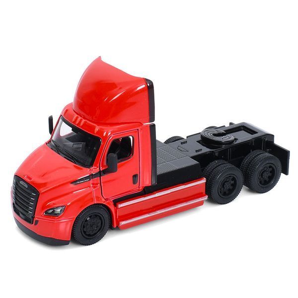 Металлическая модель тягача Freightliner eCascadia Kinsmart KT5466W, 4 цвета 191900 фото &mdash; Кузя