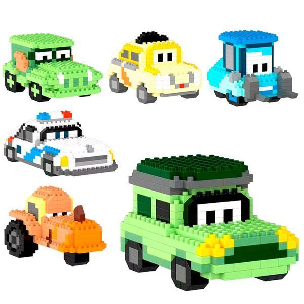 Дитячий конструктор Building Block Toy Car V4007-8-9-10-11-12, 6 видів 191753 фото &mdash; Кузя