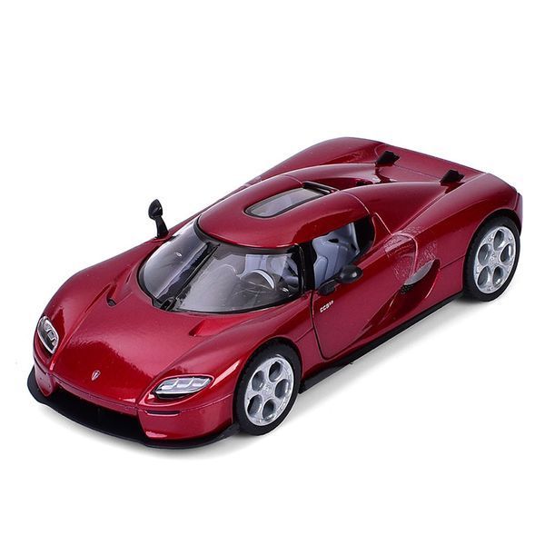 Металева машинка Kinsmart Koenigsegg CC850 KT 5485 W, 4 кольори 195202 фото &mdash; Кузя