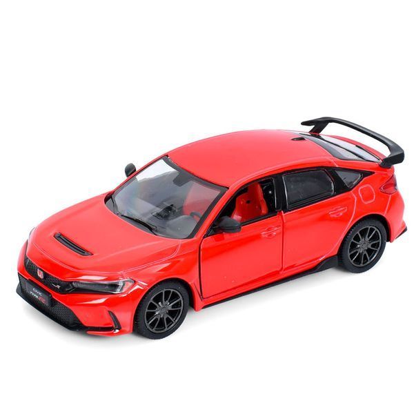 Металева інерційна машинка Kinsmart Honda Civic КT 5472 W, 4 кольори 191524 фото &mdash; Кузя