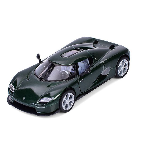 Металева машинка Kinsmart Koenigsegg CC850 KT 5485 W, 4 кольори 195202 фото &mdash; Кузя