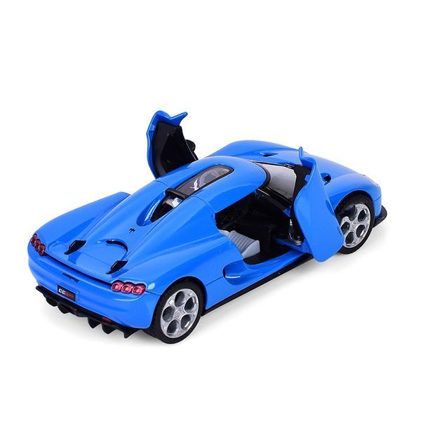 Металева машинка Kinsmart Koenigsegg CC850 KT 5485 W, 4 кольори 195202 фото &mdash; Кузя