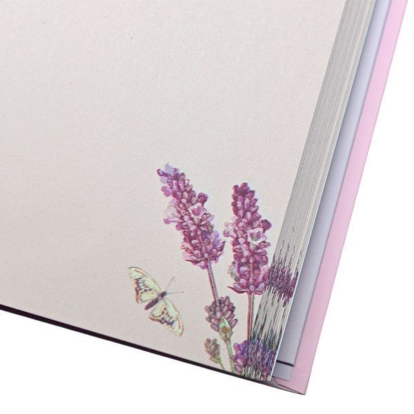 Блокнот А-5 Beautiful flowers lavender Profiplan 64 арк 905331 182417 фото &mdash; Кузя