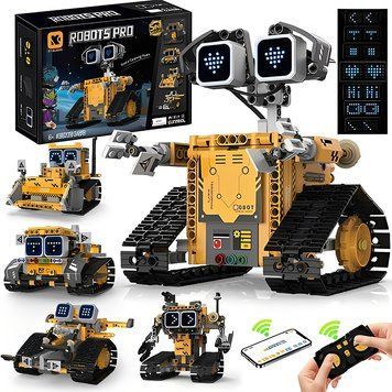 Радіокерований конструктор 5в1 Robots Pro K96228 195361 фото &mdash; Кузя