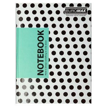 Блокнот у клітину в твердій обкладинці Buromax Insolito BM 24511102-46 А5, 96 аркушів 193351 фото &mdash; Кузя