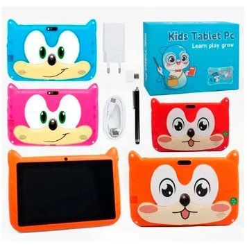 Детский планшет Kids Tablet PC Android 14 C 76044 с стилусом, 4 цвета 196000 фото &mdash; Кузя