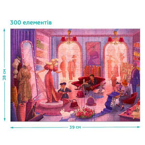 Пазл Dodo Aтeлье мод 300601 на 300 элементов 190618 фото &mdash; Кузя