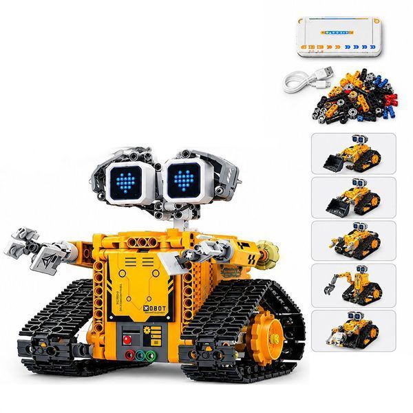 Радіокерований конструктор 5в1 Robots Pro K96228 195361 фото &mdash; Кузя