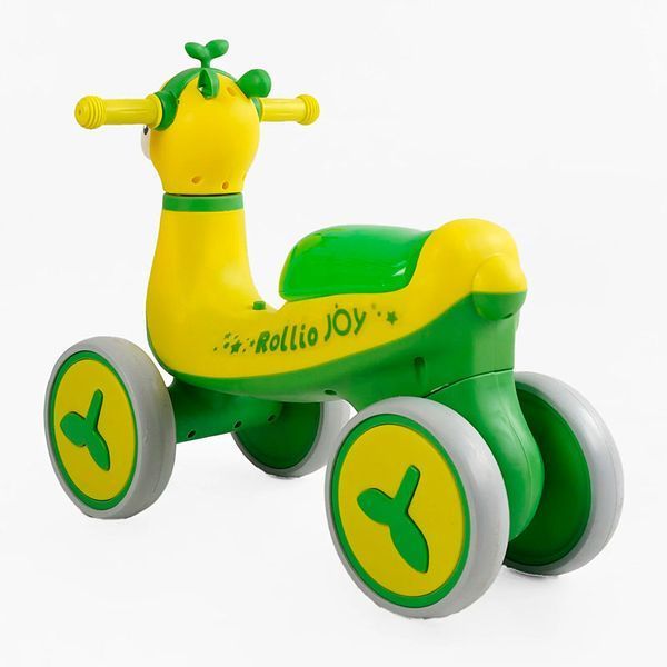 Чотириколісний беговел JOY з музикою та підсвічуванням JS-69011 колеса PU 191039 фото &mdash; Кузя