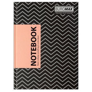 Блокнот в клітинку Buromax Insolito BM24511102-46 А5, 96 аркушів, тверда обкладинка soft-touch 193352 фото &mdash; Кузя