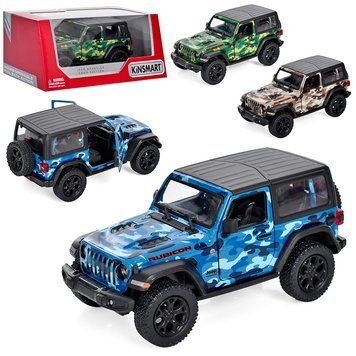Машинка металлическая КT 5420 WB Jeep Wrangler, 3 цвета 148069 фото &mdash; Кузя